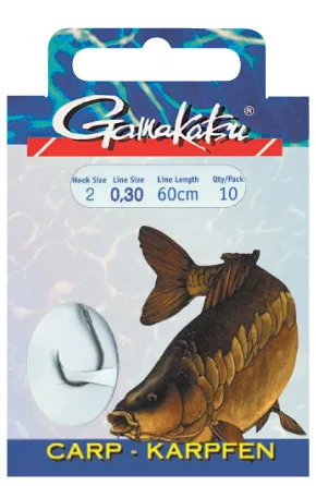 GAMAKATSU Carp előkötött 10/cs (BKG-3310F/006) 