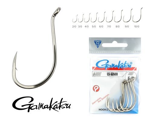 GAMAKATSU LS-5314N/800 8/0 6/cs. 