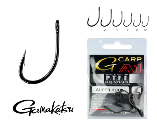GAMAKATSU A1 Teflon Super Hook 10/ cs.8 