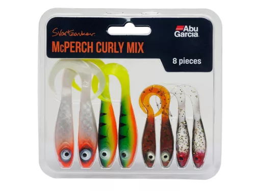 Abu Garcia McPerch Curly Mix 8pcs
