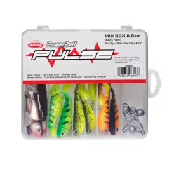 Berkley Pulse Shad Box 8cm incl Jigheads 16/4ps