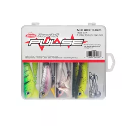 Berkley Pulse Shad Box 11cm incl Jigheads 12/4ps