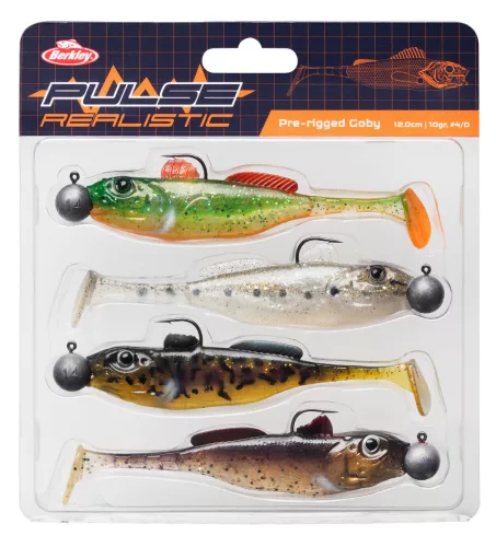 Berkley Pulse Realistic Goby 12cm 4pcs