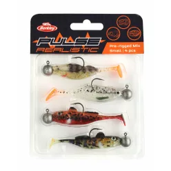 Berkley Pulse Realistic Prerigged Mix Small 4pcs