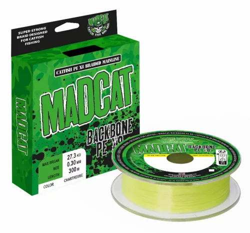 MADCAT Backbone 600m 0.60mm 84.1kg CHRT fonott zsinór