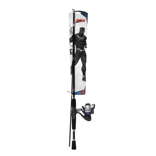 SHAKESPEARE MARVEL BLACK PANTHER SPINNING COMBO