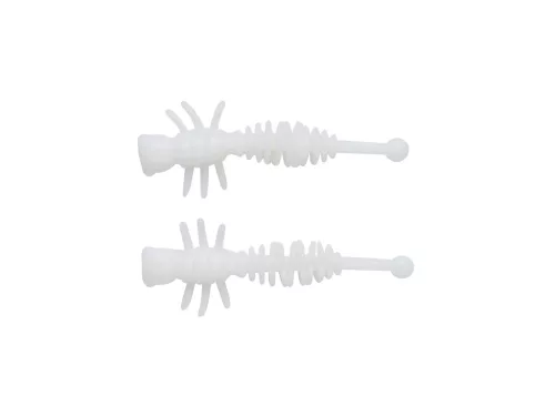 Berkley PWRBT PWR Larvae 40mm Milky White