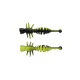 Berkley PWRBT PWR Larvae 40mm Black/Snsne Ylw
