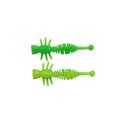 Berkley PWRBT PWR Larvae 40mm Sprng Grn/Snsn Ylw