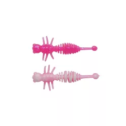 Berkley PWRBT PWR Larvae 40mm Pink/White