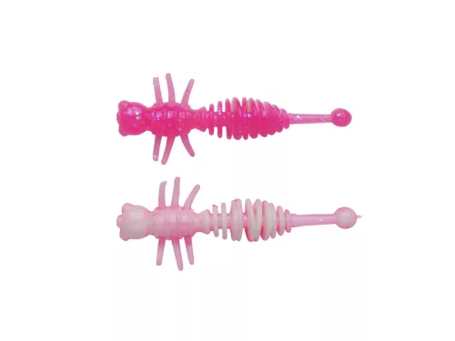 Berkley PWRBT PWR Larvae 40mm Pink/White