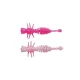 Berkley PWRBT PWR Larvae 40mm Pink/White