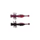 Berkley PWRBT PWR Larvae 40mm Slmn Egg Red/Black