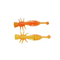 Berkley PWRBT PWR Larvae 55mm FL Orng/Snsne Ylw