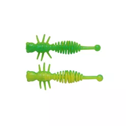 Berkley PWRBT PWR Larvae 55mm Sprng Grn/Snsn Ylw