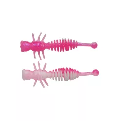 Berkley PWRBT PWR Larvae 55mm Pink/White