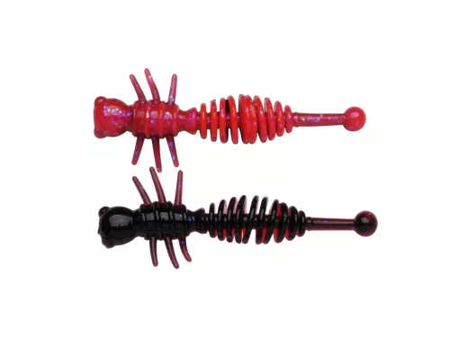 Berkley PWRBT PWR Larvae 55mm Slmn Egg Red/Black