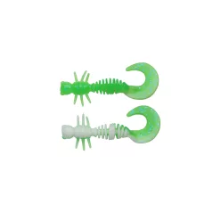 Berkley PWRBT PWR Curly 40mm Sprng Grn/White