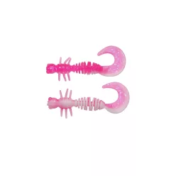 Berkley PWRBT PWR Curly 40mm Pink/White
