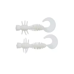 Berkley PWRBT PWR Curly 55mm Milky White