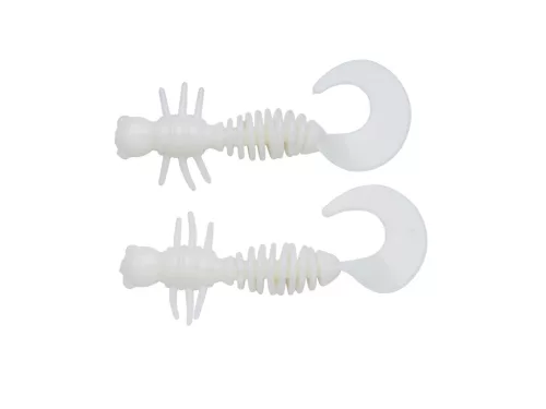 Berkley PWRBT PWR Curly 55mm Milky White