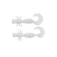 Berkley PWRBT PWR Curly 55mm Milky White