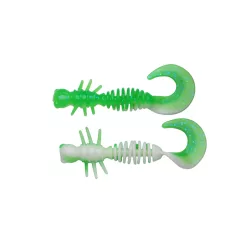 Berkley PWRBT PWR Curly 55mm Sprng Grn/White