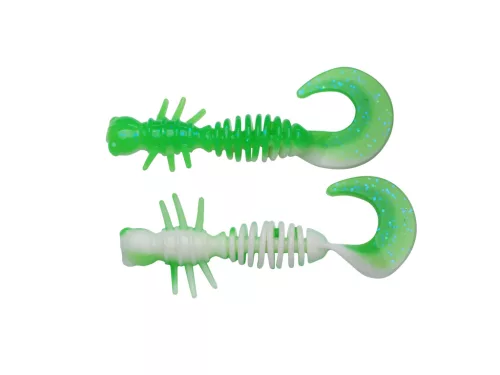 Berkley PWRBT PWR Curly 55mm Sprng Grn/White