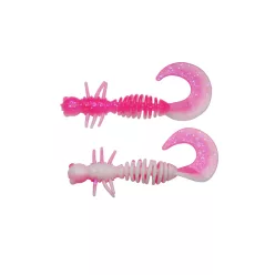 Berkley PWRBT PWR Curly 55mm Pink/White