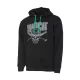 MADCAT SKULL HOODIE XXL BLACK