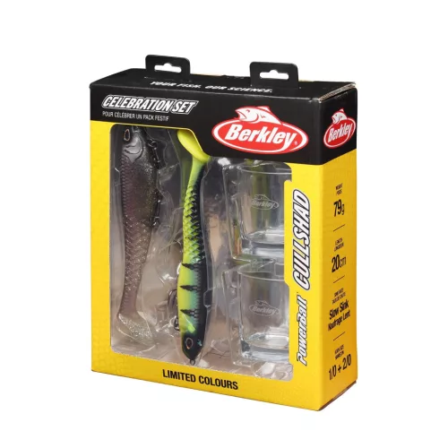 BERKLEY Swigs For Bigs Gift Pack 2x Cullshad 20