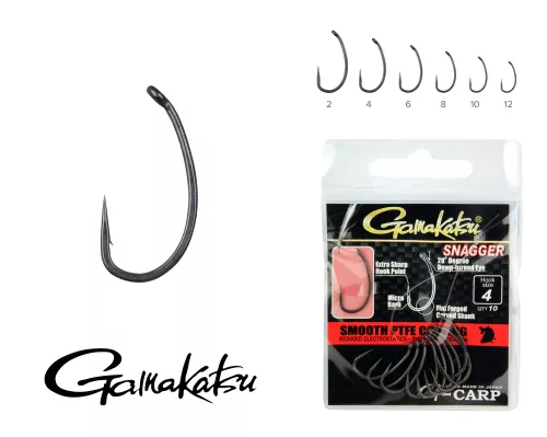 GAMAKATSU G-Carp Snagger 10/cs. 4-es 