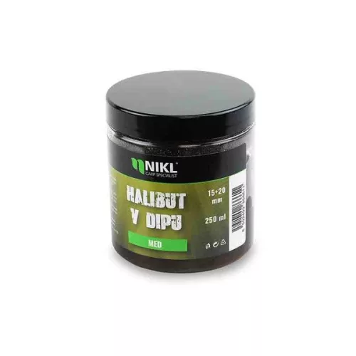 Nikl Dippelt Black Halibut pellet  Calanus Krill 15-20mm 150 gr