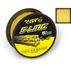 Black Cat Ø 0,38mm S-Line H: 250m 40kg / 88lbs sárga