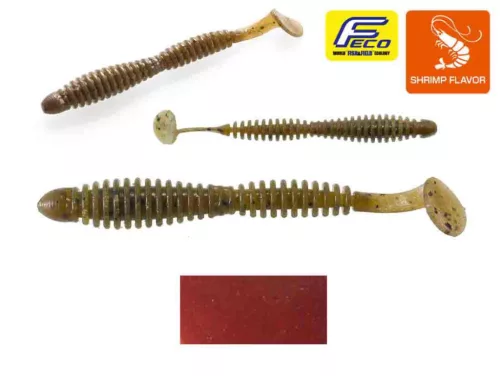 TIEMCO LOCOISM FLEXY SHAD 3" 7.6cm #004 Cola