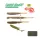 TIEMCO LINKIN SHAD 3" 7.6cm Color 160