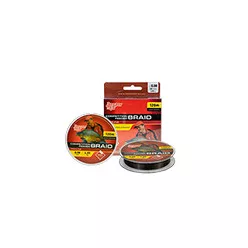   ZSINÓR BENZAR COMPETITION FEEDER BRAID 0,12MM 7,89 KG 120M DARK BROWN