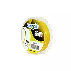 KAMASAKI BRAID YELLOW 0.10MM 7,6KG