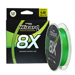 WIZARD 8X FONOTT ZSINÓR LIME GREEN 0,12 MM 7,43KG 135M