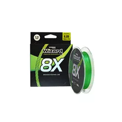 WIZARD 8X FONOTT ZSINÓR LIME GREEN 0,22 MM 19,19KG 135M