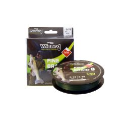 WIZARD FINE BRAID 8 0,15 150M 9,1KG DARK GREEN