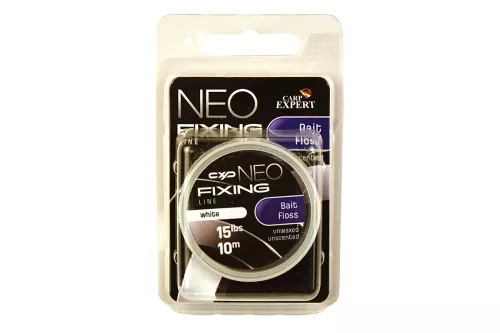 CARP EXPERT NEO BAIT FLOSS CSALIRÖGZÍTŐ ZSINÓR 15LBS WHITE 10M
