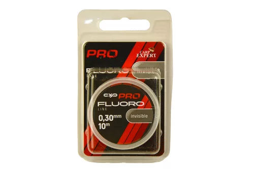 CARP EXPERT PRO INVISIBLE LINE FLUOROCARBON ÁTLÁTSZÓ ZSINÓR 0,30MM 10M