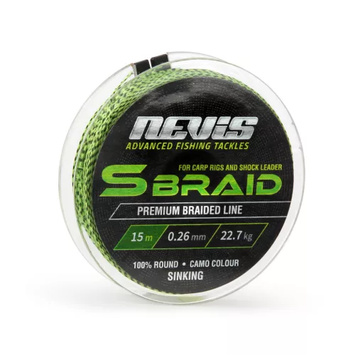 NEVIS S Braid 15m/0.18mm