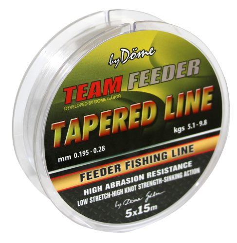 Team Feeder By Döme By Döme TF Tapered Leader 15m x5 0.165-0.22