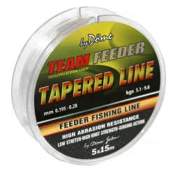 Team Feeder By Döme TF Tapered Leader 15m x5 0.20-0.31