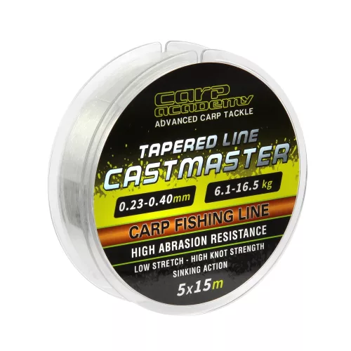 CARP ACADEMY Castmaster Tapered Line 5x15m 0.26-0.40mm