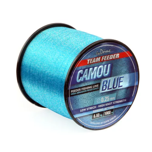 Team Feeder By Döme TF Camou Blue 1000m 0.22mm