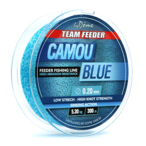 Team Feeder By Döme By Döme TF Camou Blue 300m/0.20mm