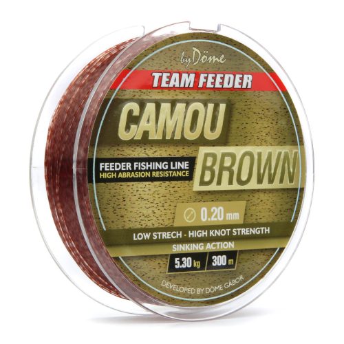 Team Feeder By Döme By Döme TF Camou Brown 300m/0.25mm